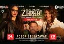 Komedija “Nije smešno, Žarko” u Gradskom pozorištu “Jazavac”!