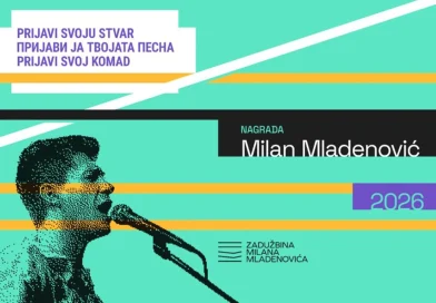 “Prijavi svoju stvar”: Otvoren konkurs za nagradu “Milan Mladenović” !