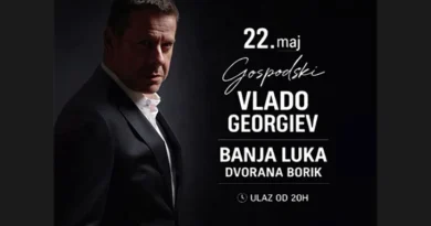 Vlado Georgiev stiže u Banjaluku: “Gospodski” spektakl u SD “Borik” 22. maja !