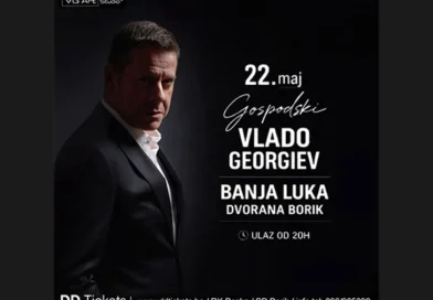Vlado Georgiev stiže u Banjaluku: “Gospodski” spektakl u SD “Borik” 22. maja !