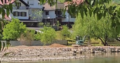 Uprkos krivičnim prijavama i prazniku: Nastavljeni radovi na šetalištu uz Vrbas !