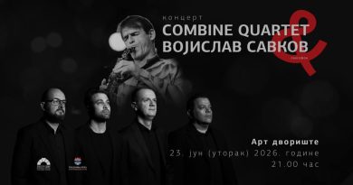 Džez koncert za početak ljetne sezone u Art dvorištu Banskog dvora !