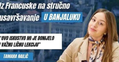 Kako je studentkinja iz Francuske uspješno završila praksu u Banjaluci !