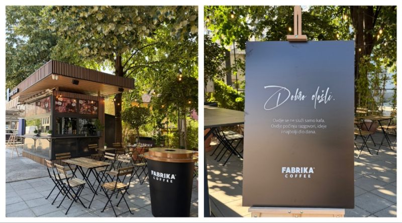 Fabrika Coffee otvara novi kiosk u Boriku: “Želimo biti tamo gdje ljudi žive svoj svakodnevni život”