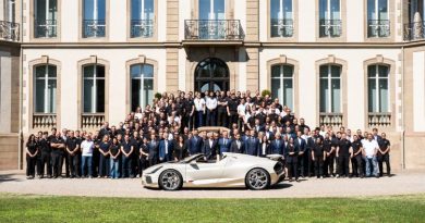 Kraj jedne ere: završen Bugatti W16 Mistral !
