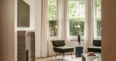 London Mansion Apartment: elegantan stan u Londonu gde travertin i hrast oblikuju bezvremeni luksuz