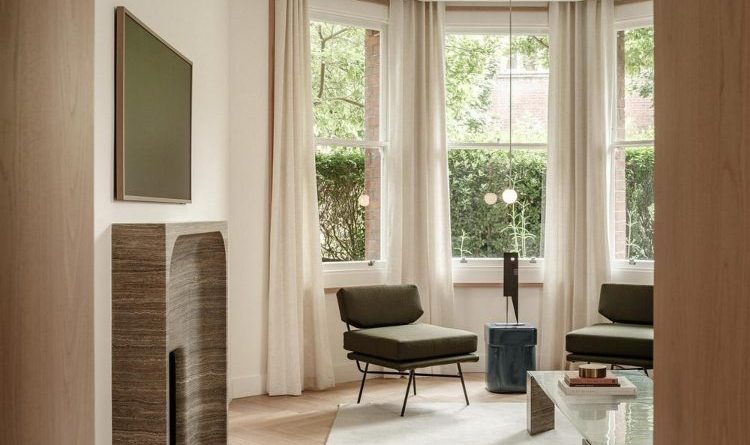 London Mansion Apartment: elegantan stan u Londonu gde travertin i hrast oblikuju bezvremeni luksuz London Mansion Apartment: elegantan stan u Londonu gde travertin i hrast oblikuju bezvremeni luksuz