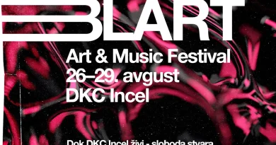 “BL Art festival” od 26. do 30. avgusta u DKC-u “Incel” !