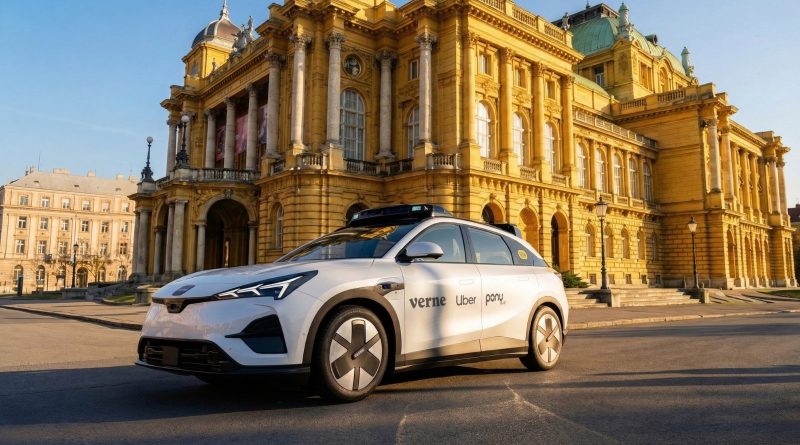 Više od 2.000 robotaksija stiže u Evropu: Uber i Pony.ai šire uslugu iz Zagreba !