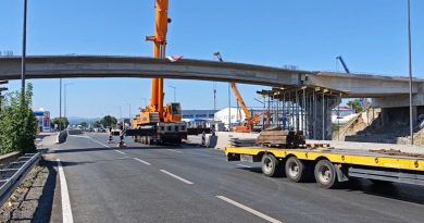 Novi nadvožnjak postavljen: Rekonstrukcija ceste Banjaluka-Laktaši ulazi u novu fazu !