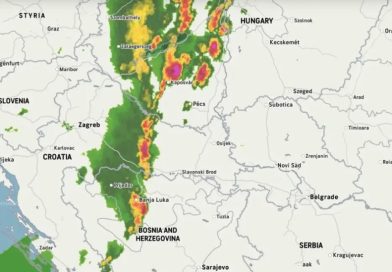 Stiže osvježenje: Nevrijeme prilazi Banjaluci, munje obasjavaju nebo !