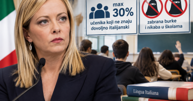 Promjena u italijanskim školama: Ograničen broj učenika sa slabim znanjem jezika, zabranjeni burka i nikab